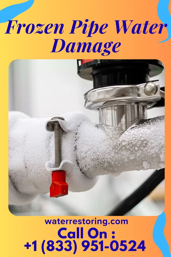 Frozen Pipe Water Damage in Mount Ayr, IN